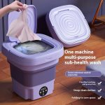 Portable Mini Washing Machine – স্মার্ট ছোট ওয়াশিং মেশিন কাপড় ধোয়ার জন্য